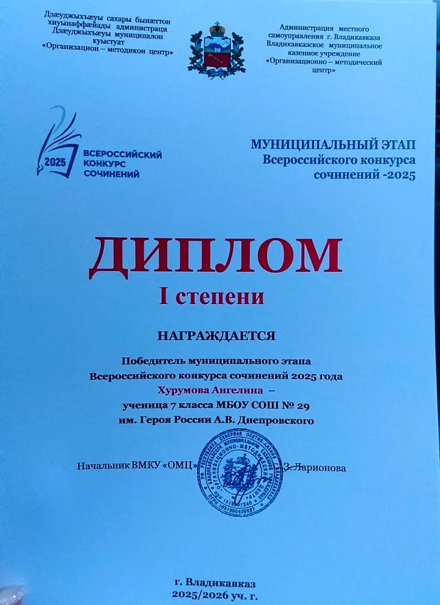 Достижения