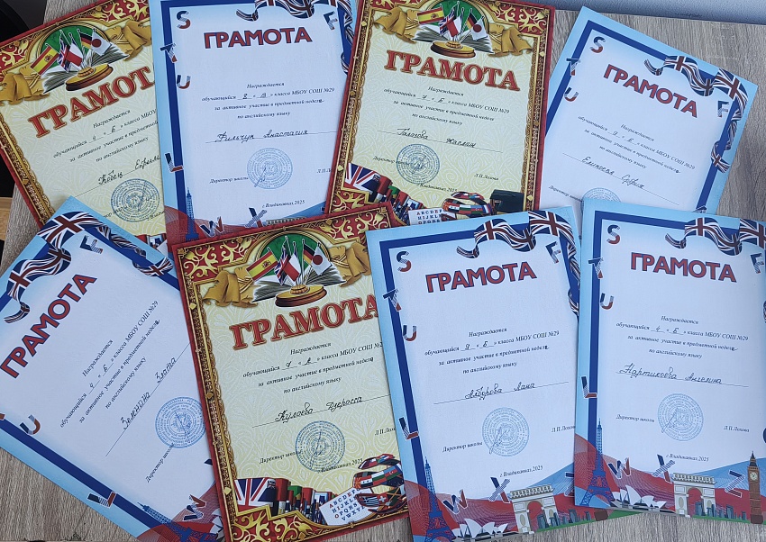 Достижения